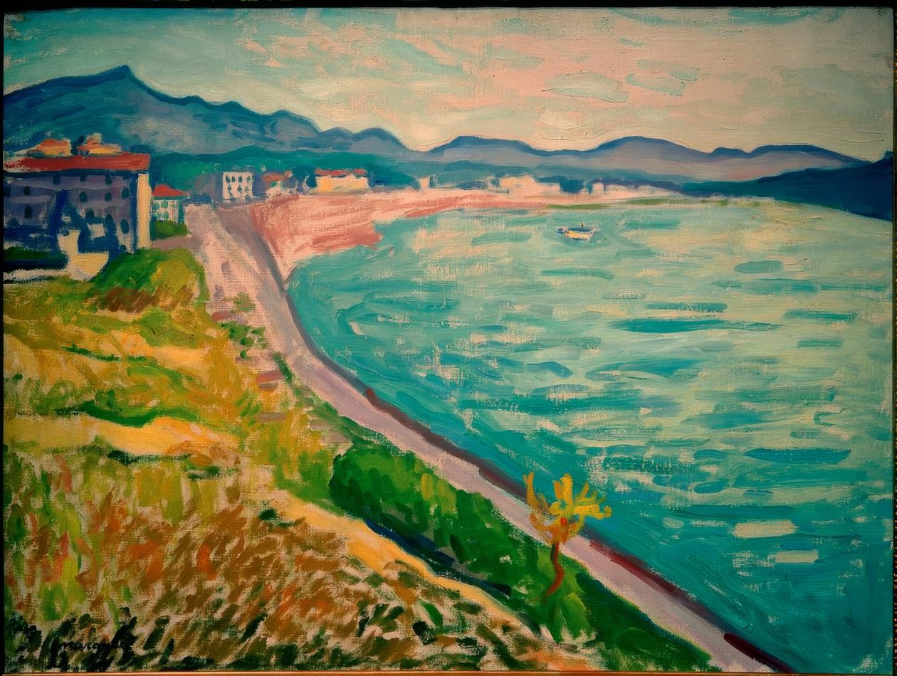 Saint-Jean-de-Luz autorstwa Albert Marquet