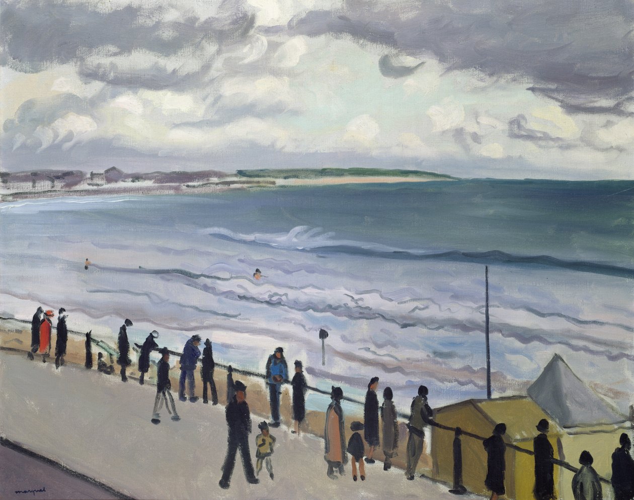 Lato (olej na płótnie) autorstwa Albert Marquet