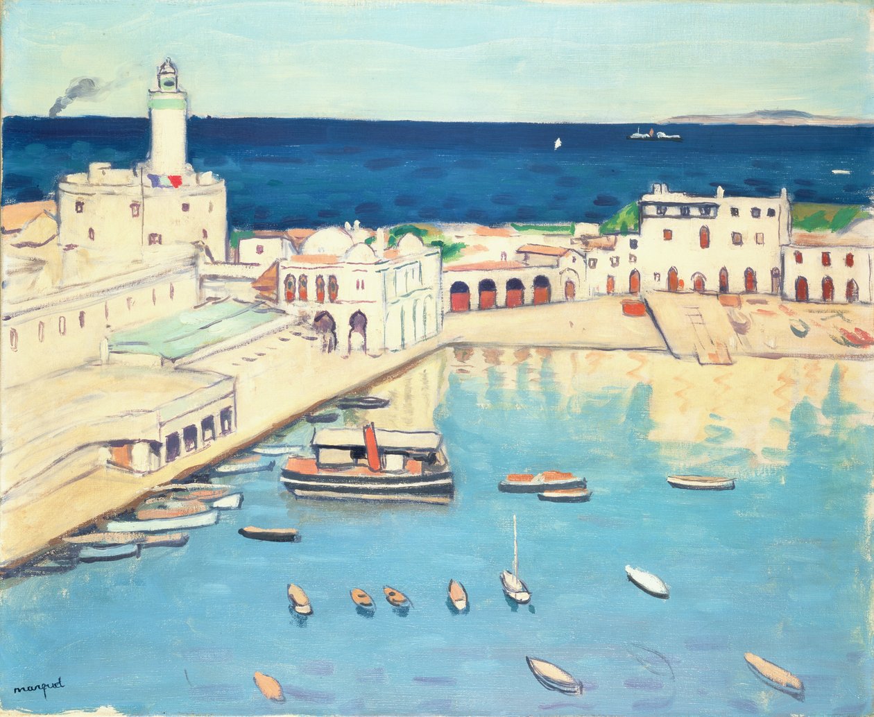 Admiralicja w Algierze autorstwa Albert Marquet