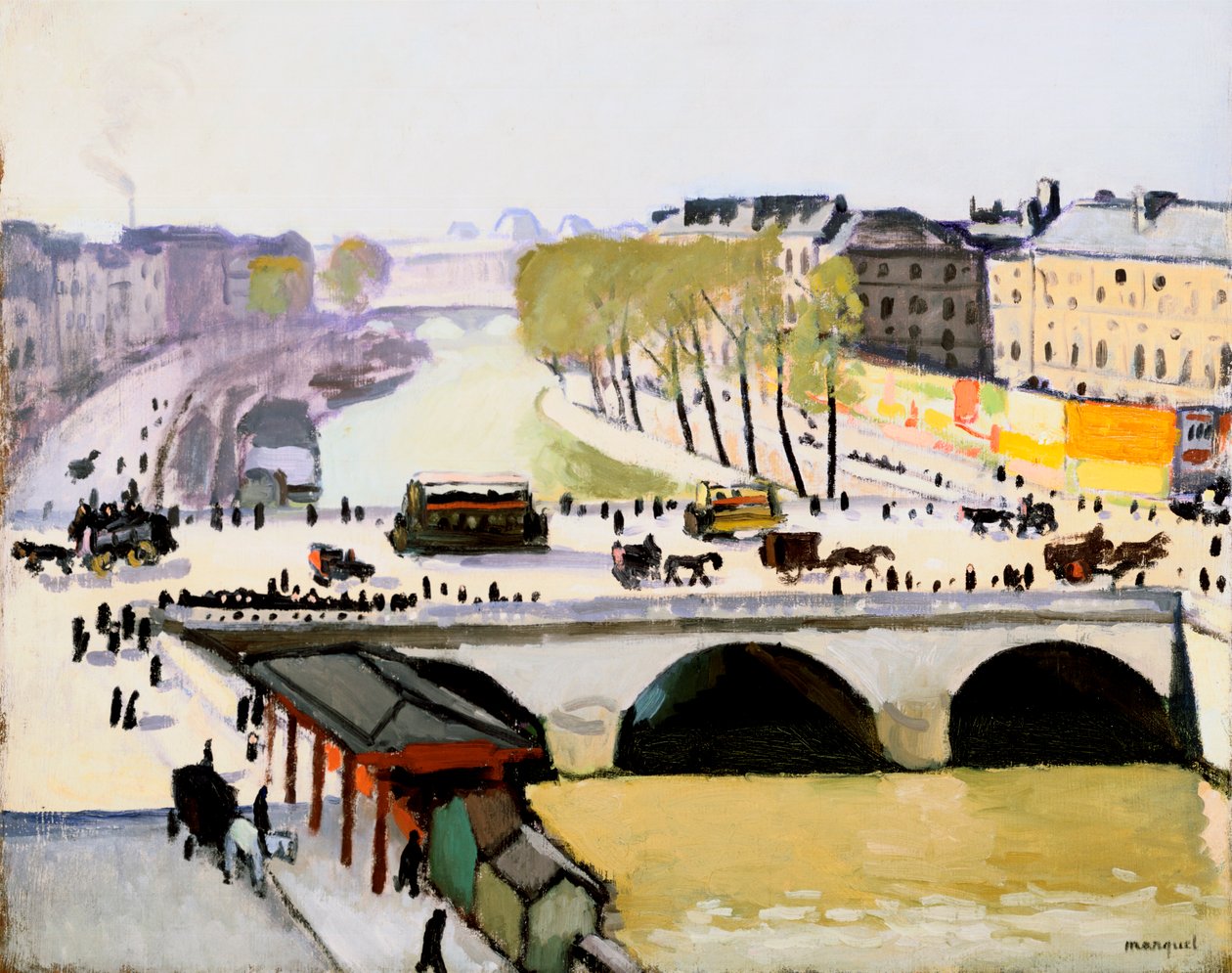 Most u św. Michała, 1910 autorstwa Albert Marquet