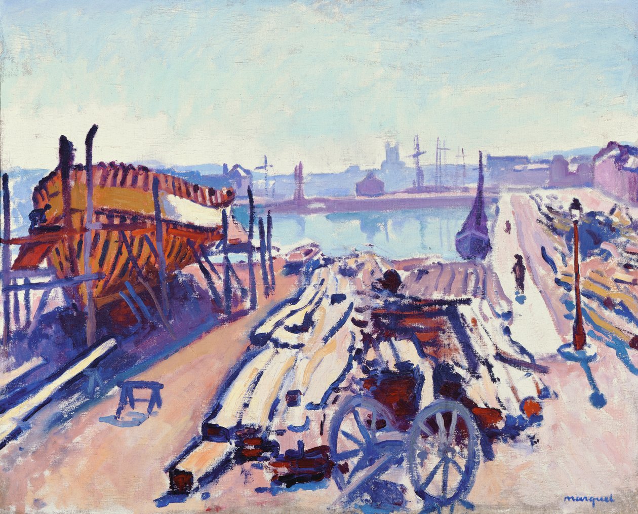 Port Fecamp autorstwa Albert Marquet