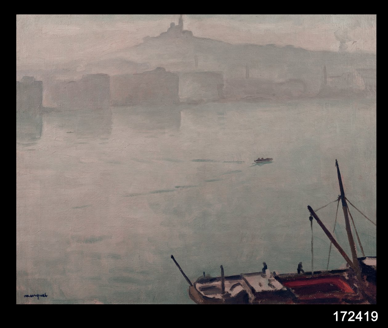 Port w Marsylii autorstwa Albert Marquet
