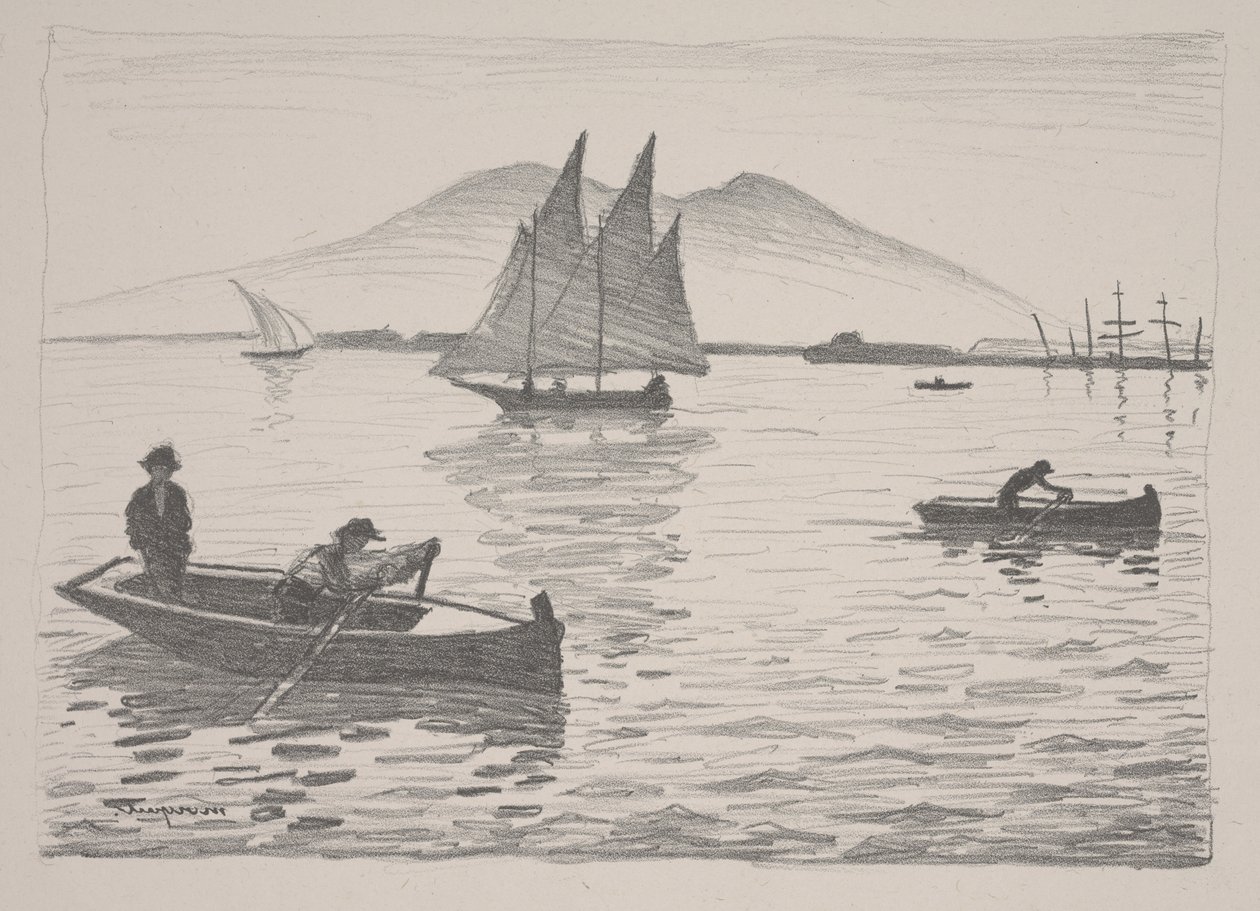 Port w Neapolu autorstwa Albert Marquet