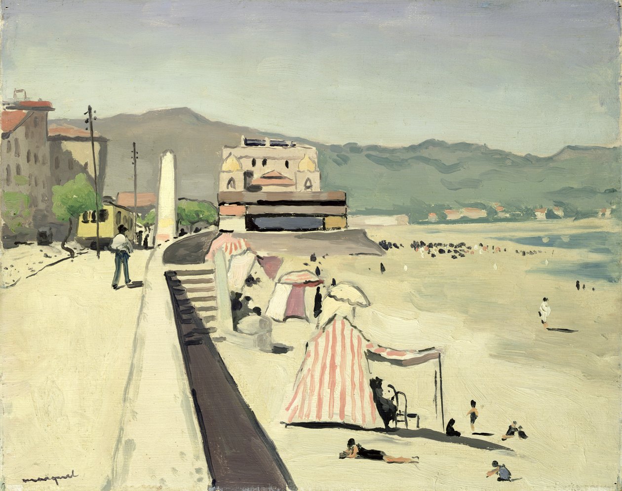 Piaski Olonne (olej na desce) autorstwa Albert Marquet