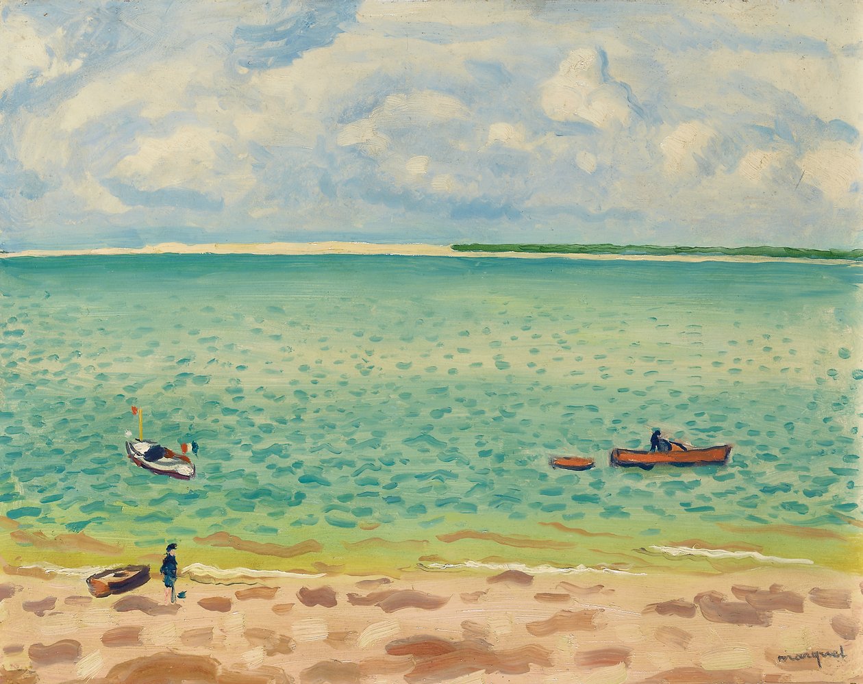 Plaża Le Pila autorstwa Albert Marquet