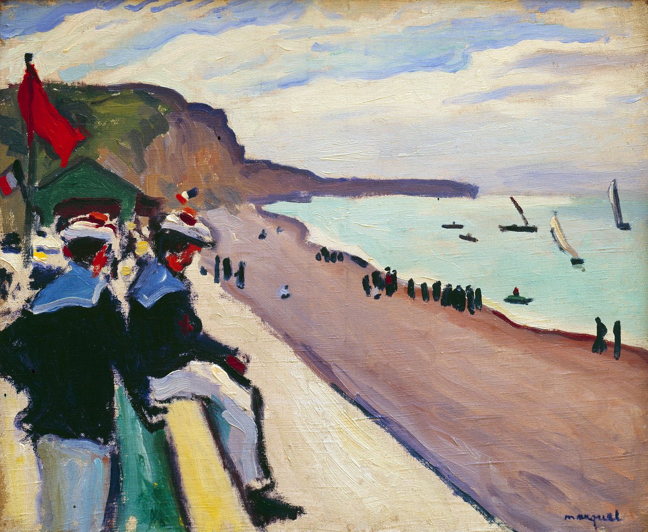 Plaża Fecamp autorstwa Albert Marquet