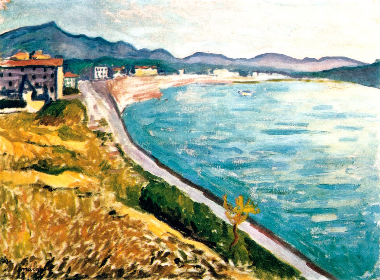 Widok Saint-Jean-de-Luz, 1907 autorstwa Albert Marquet