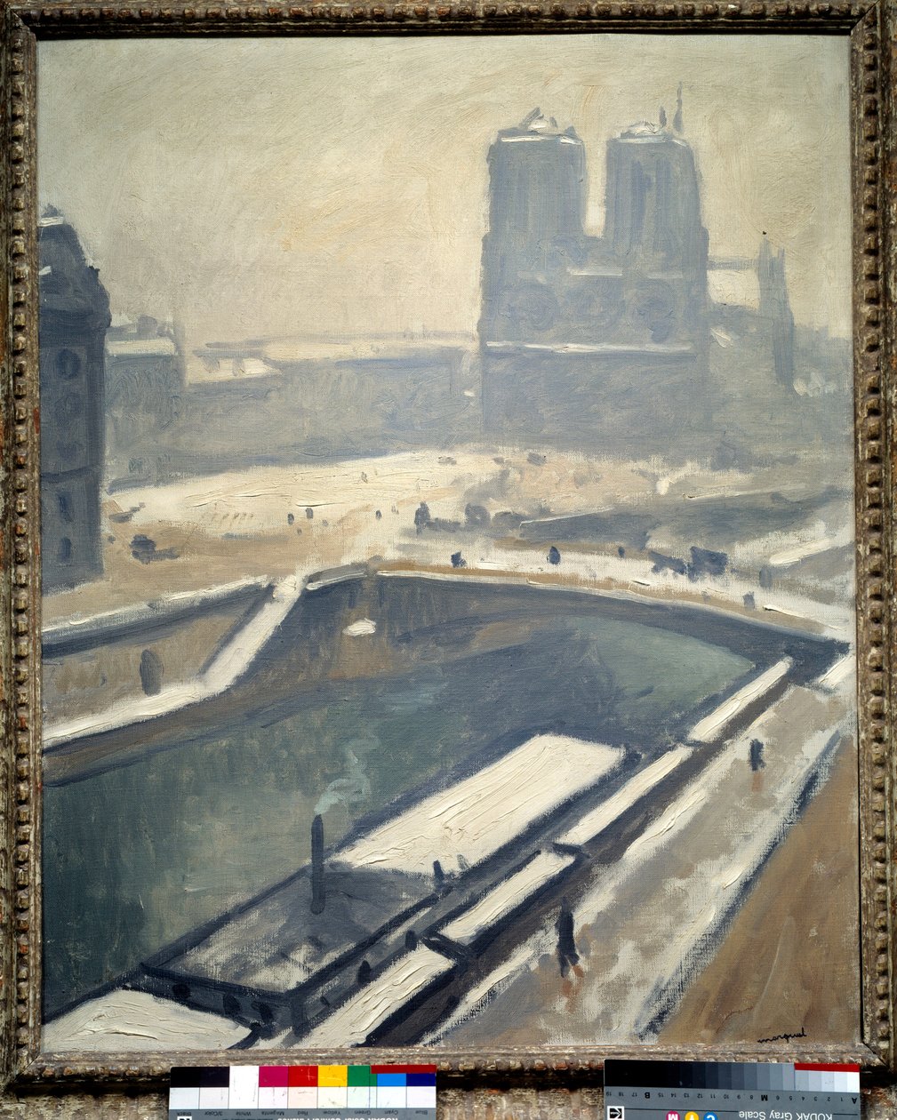 Widok na katedrę Notre-Dame w Paryżu autorstwa Albert Marquet