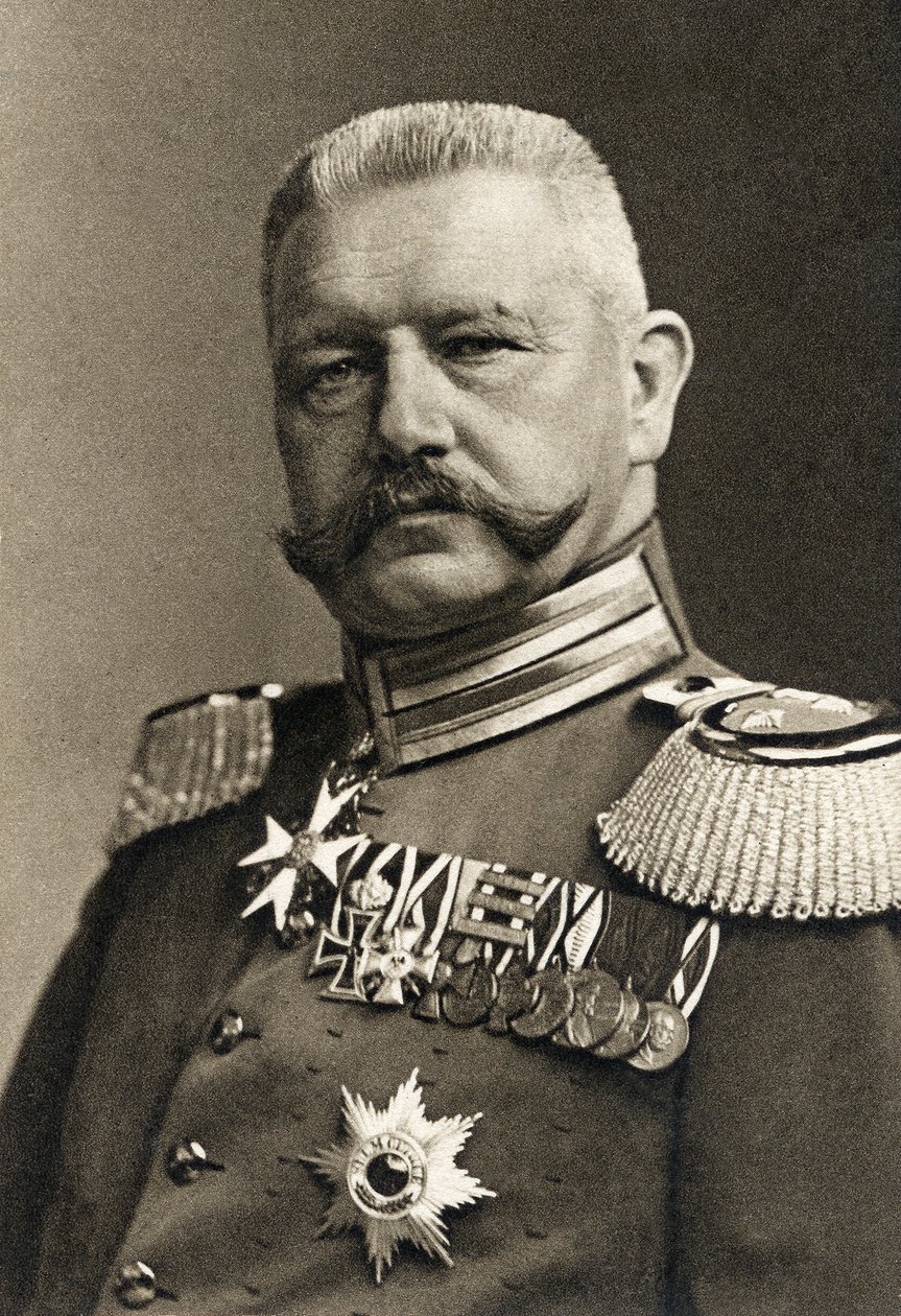 Generał feldmarszałek von Hindenburg, 1923 r. autorstwa Albert Meyer