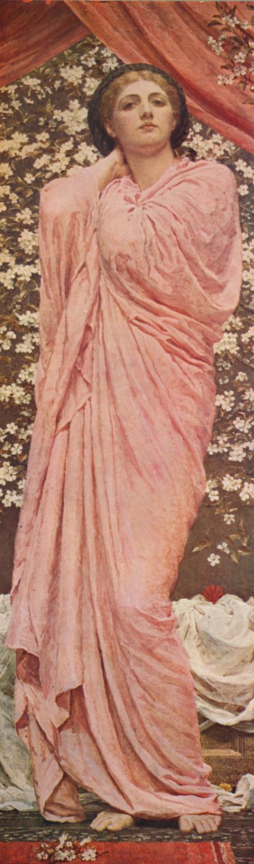 „Kwiaty”, 1881, c1915 autorstwa Albert Moore