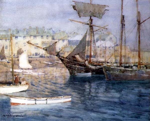 Port, St. Ives autorstwa Albert Moulton Foweraker