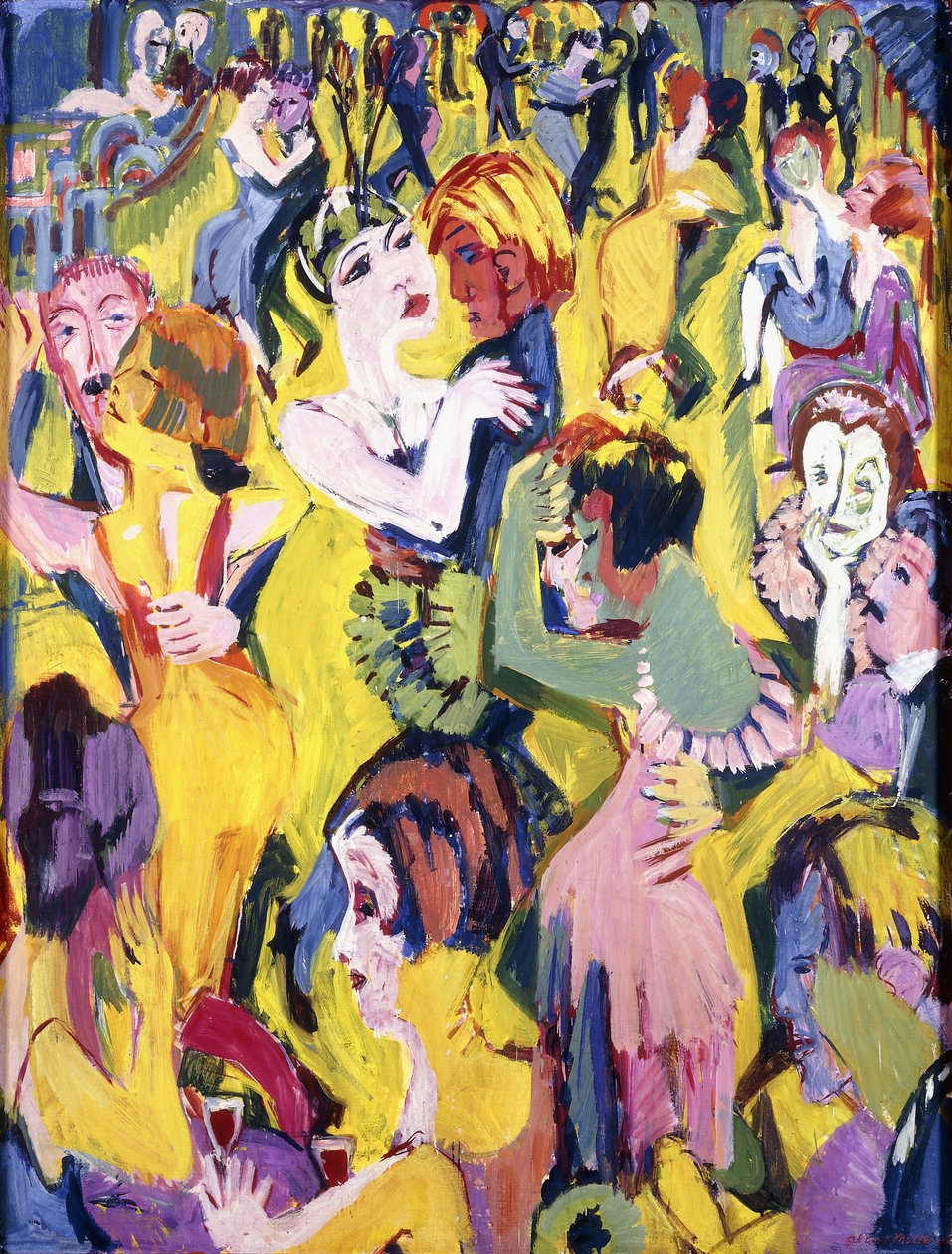 Veglione w Mendrisio, 1926 autorstwa Albert Muller