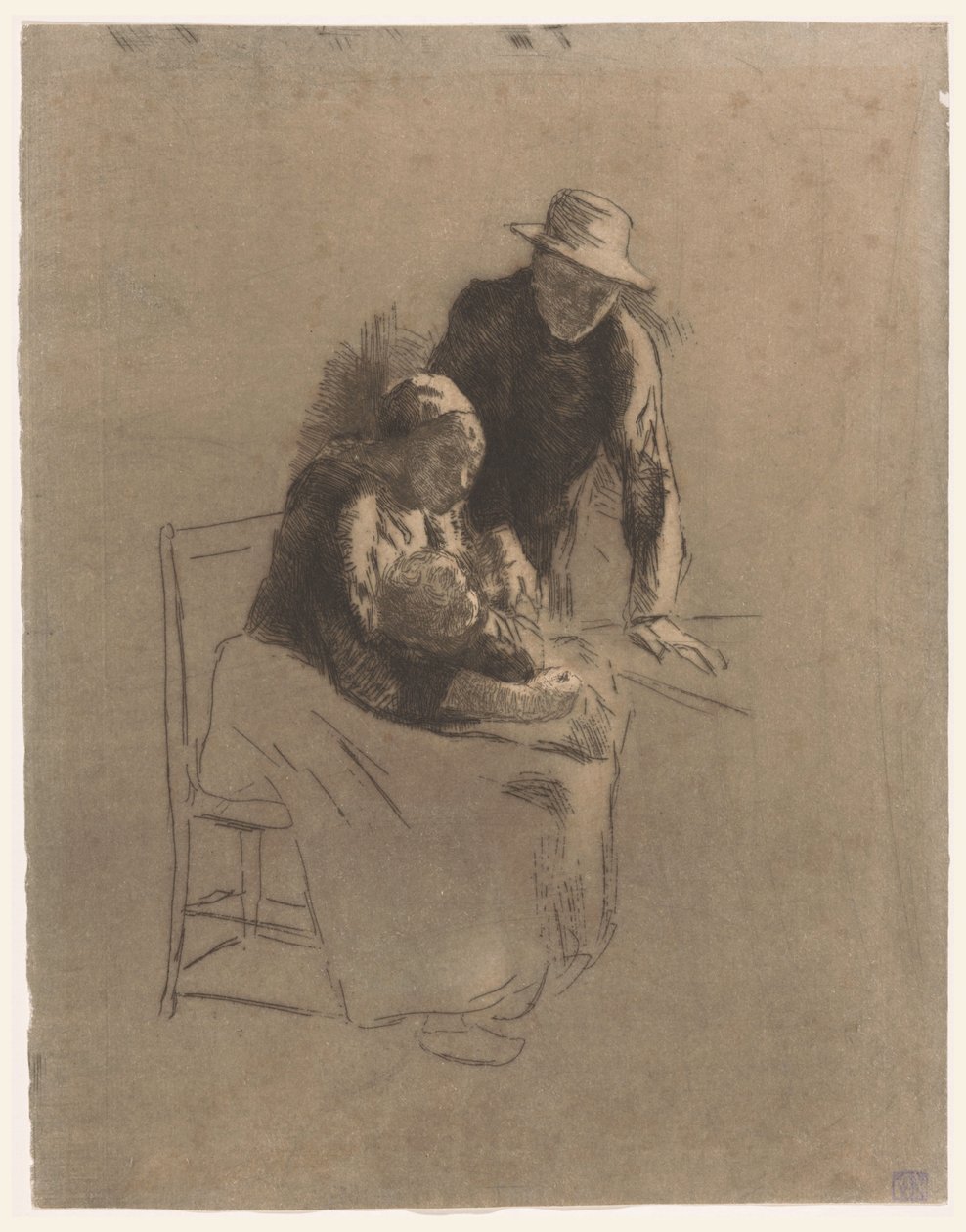 Rodzina rolnicza autorstwa Albert  Neuhuys