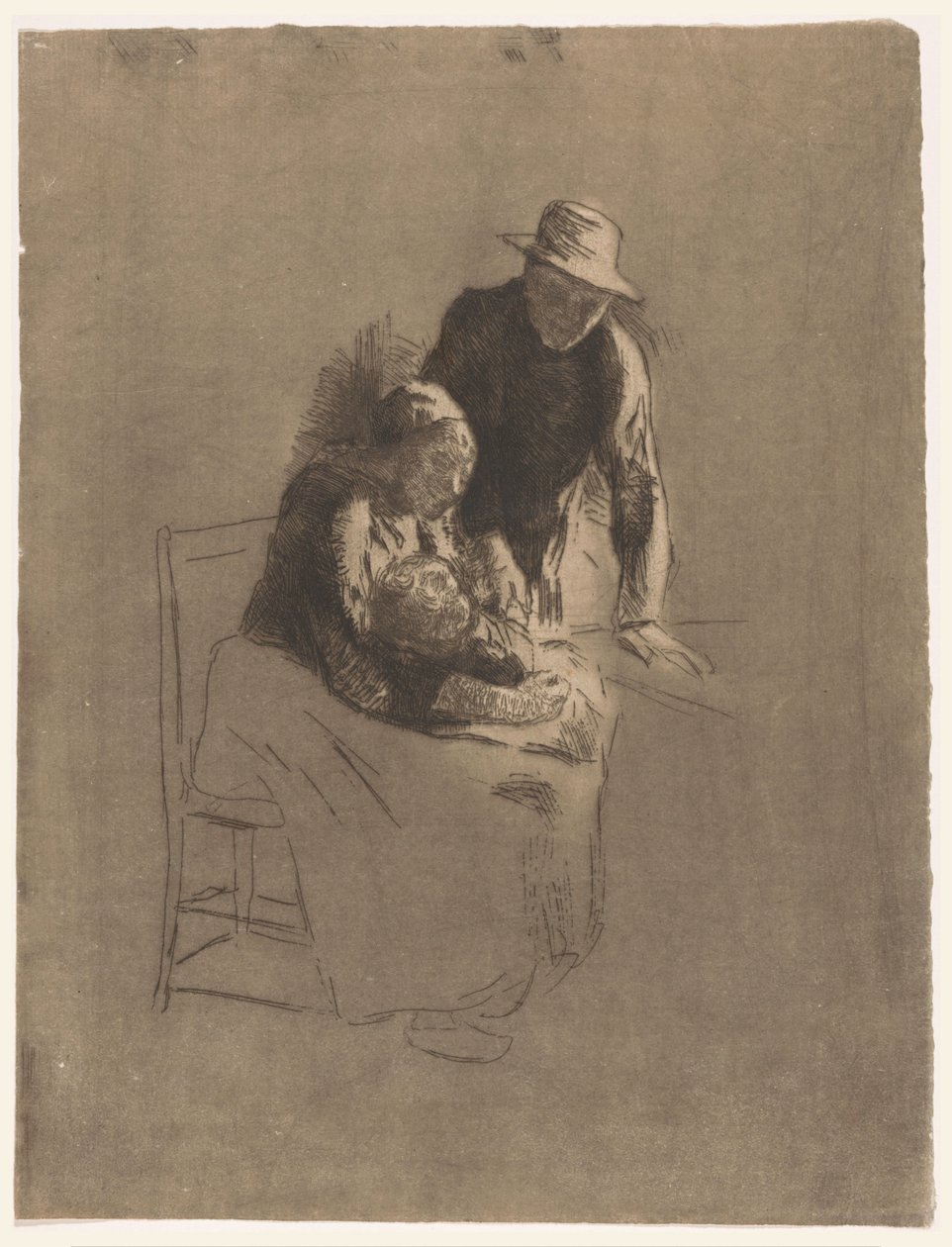 Rodzina rolnicza autorstwa Albert  Neuhuys