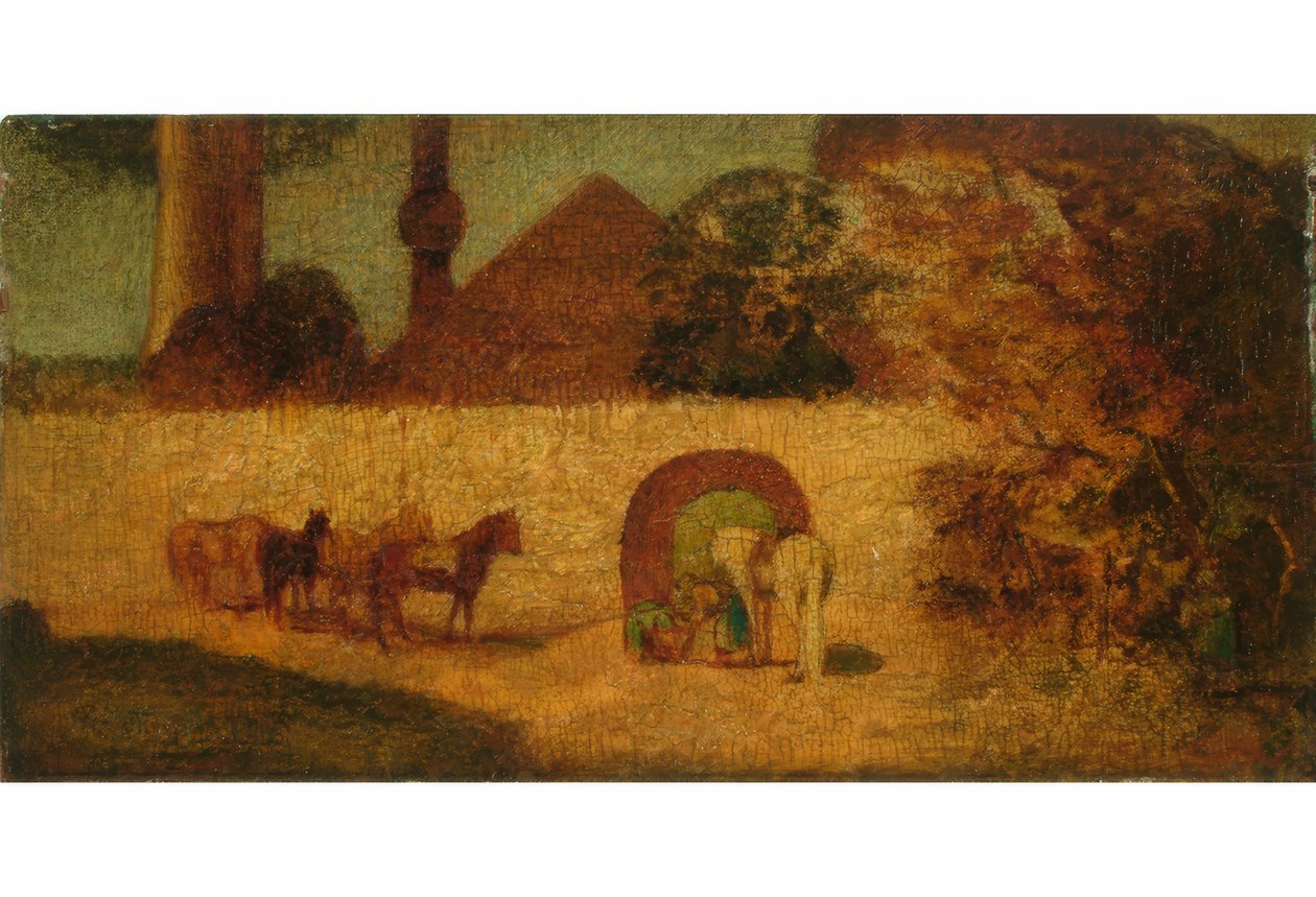 Przy grobie Proroka autorstwa Albert Pinkham Ryder