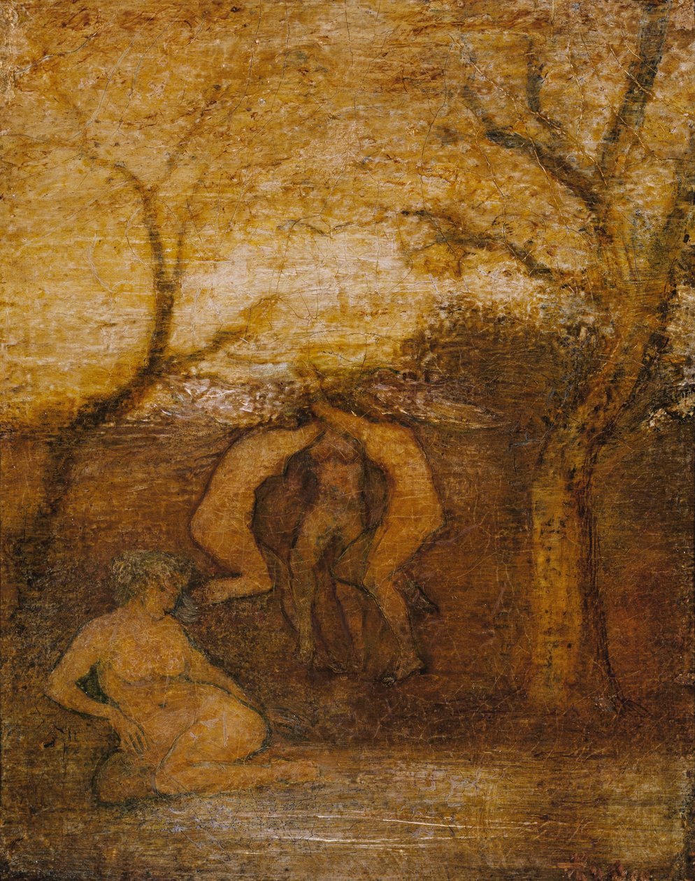 Tańczące driady autorstwa Albert Pinkham Ryder