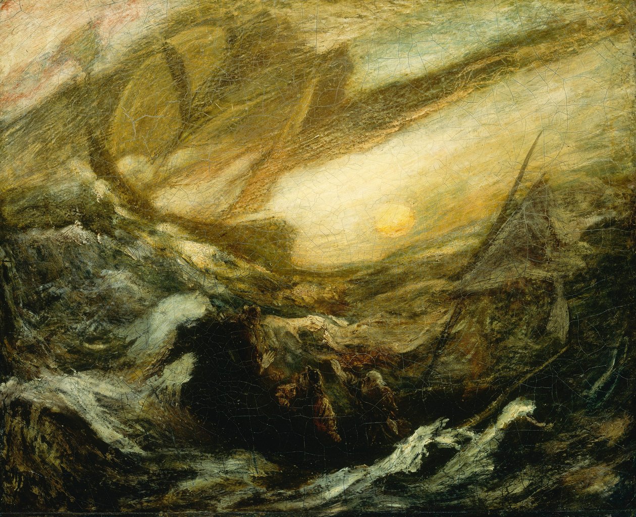 Latający Holender autorstwa Albert Pinkham Ryder