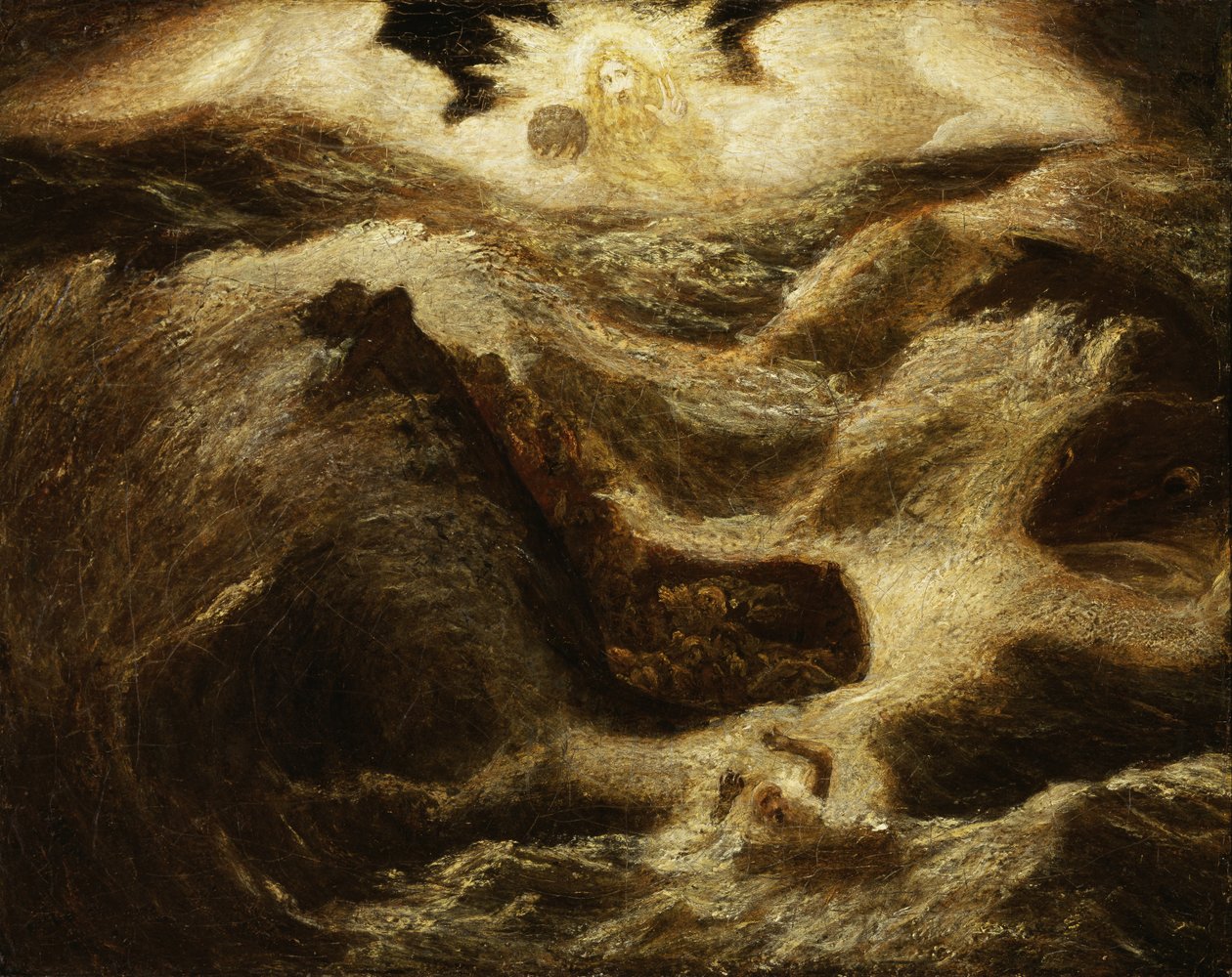 Jonaszu, dlaczego? 1885-1895. autorstwa Albert Pinkham Ryder