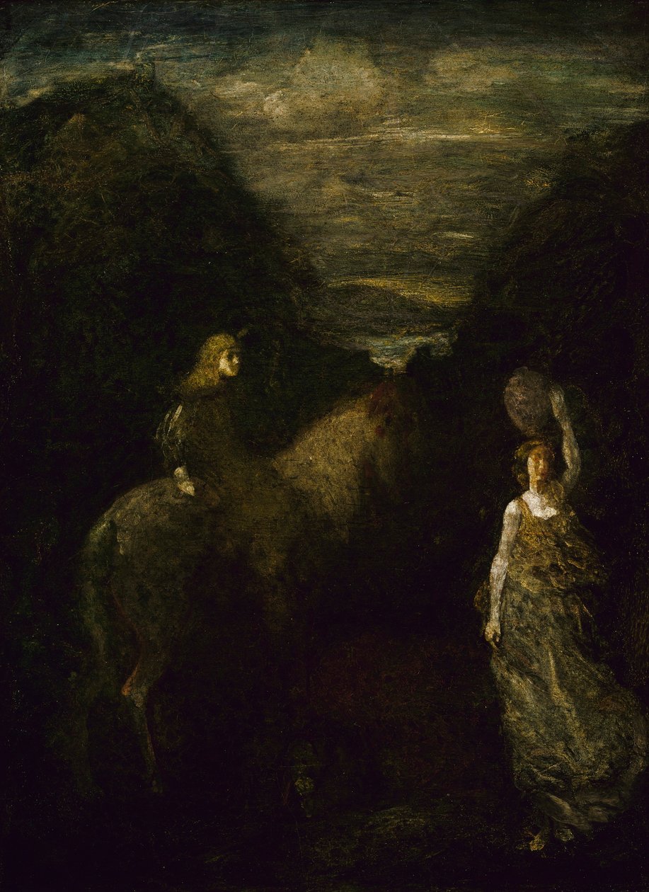 Król Kophetua i żebraczka autorstwa Albert Pinkham Ryder