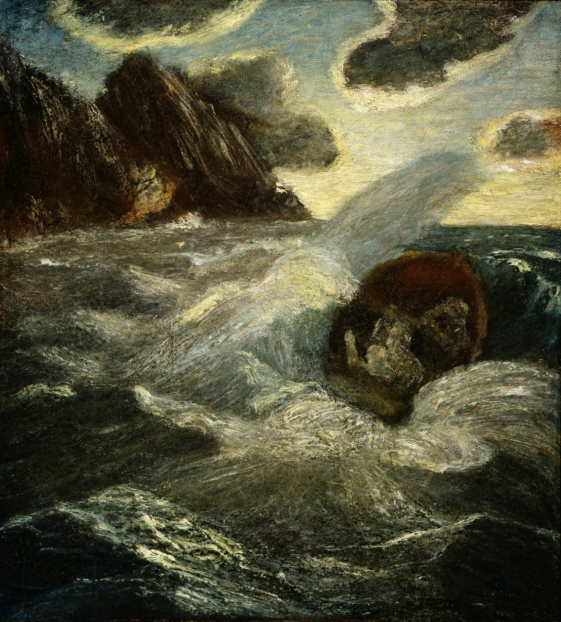 Córka lorda Ullina autorstwa Albert Pinkham Ryder