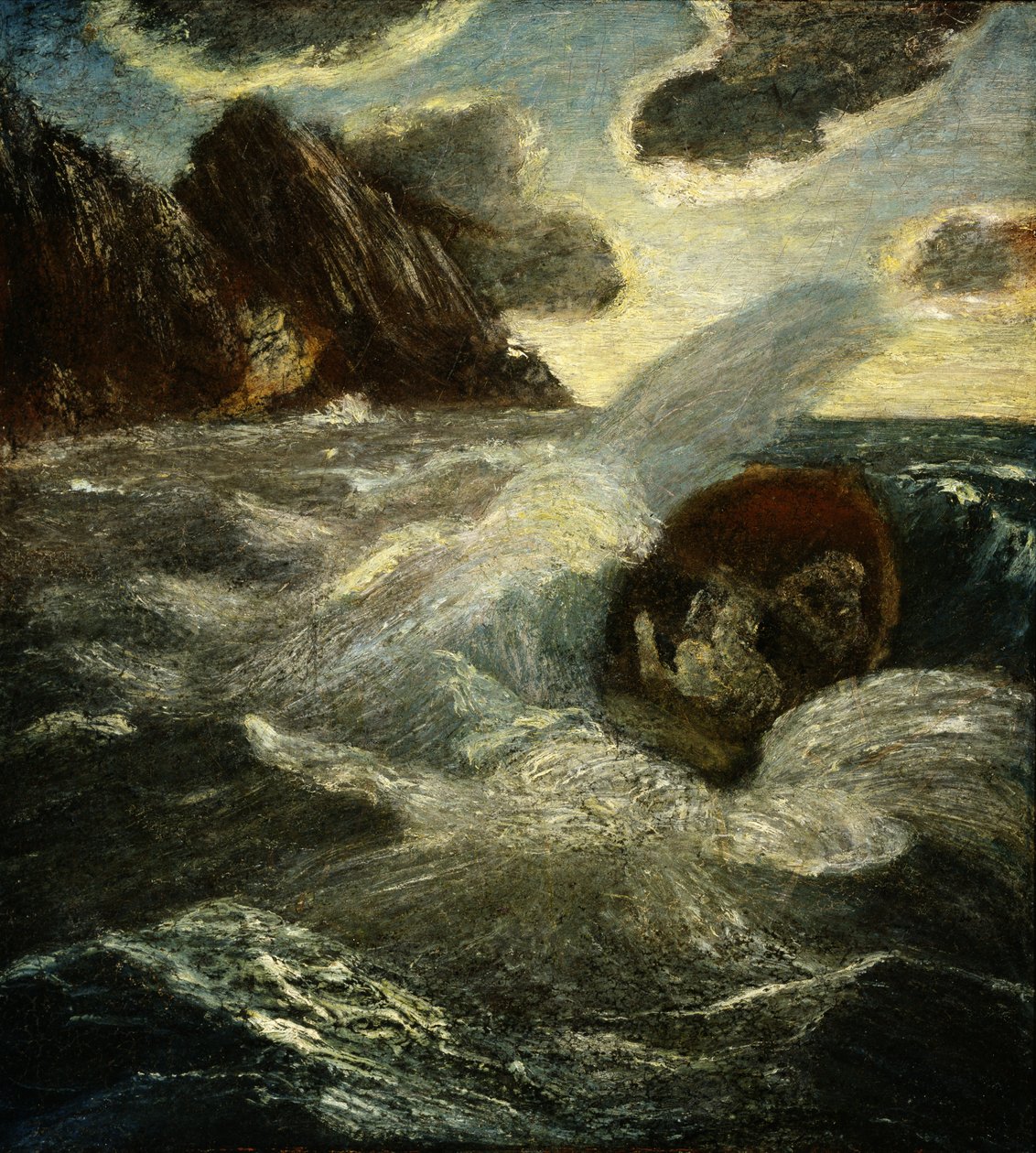 Córka Lorda Ullina, przed 1907 r. autorstwa Albert Pinkham Ryder
