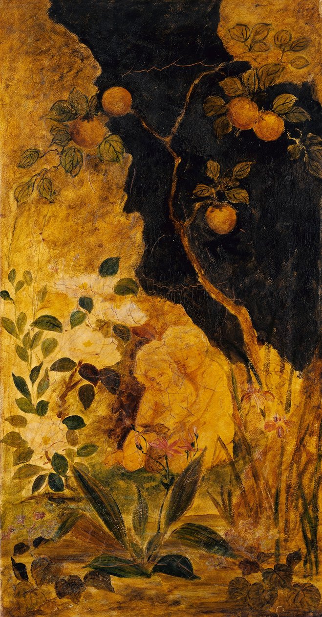 Panel na ekran: Dzieci bawiące się z królikiem autorstwa Albert Pinkham Ryder