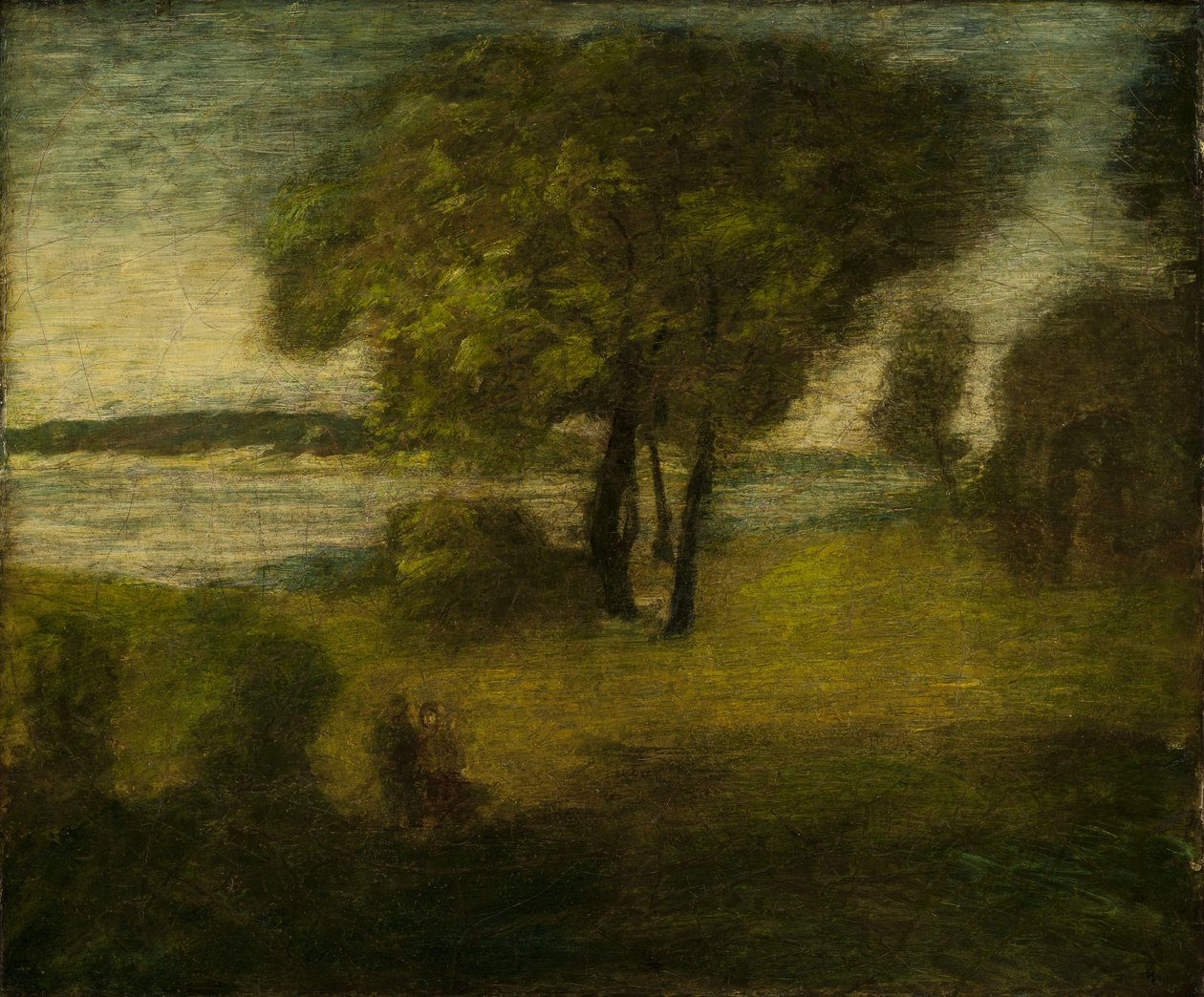 Rzeka, ok. 1890 autorstwa Albert Pinkham Ryder