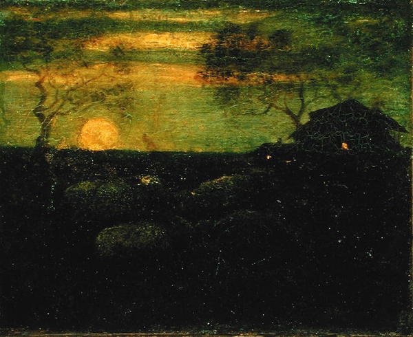 Owczarnia, koniec lat 70. XIX wieku (olej na płótnie) autorstwa Albert Pinkham Ryder