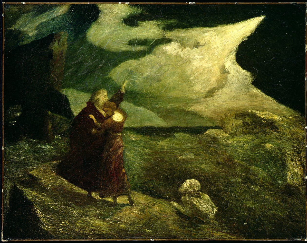Burza, 1892 autorstwa Albert Pinkham Ryder