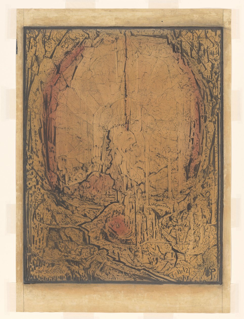 Opus 3658,59,60 (oryginalny tytuł na przedmiocie) autorstwa Albert Plasschaert (signed by artist)