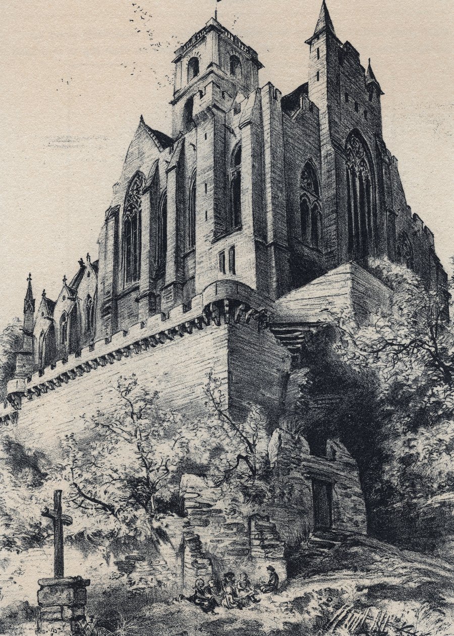 Kolegialna Notre-Dame de Lamballe a Lamballe we francuskim departamencie Cotes-d