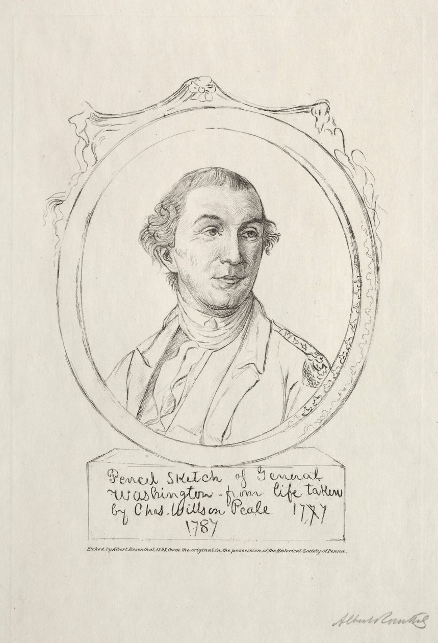 Jerzy Waszyngton autorstwa Albert Rosenthal