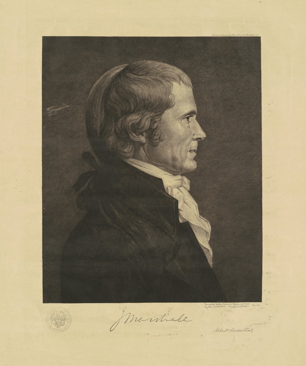 John Marshall autorstwa Albert Rosenthal