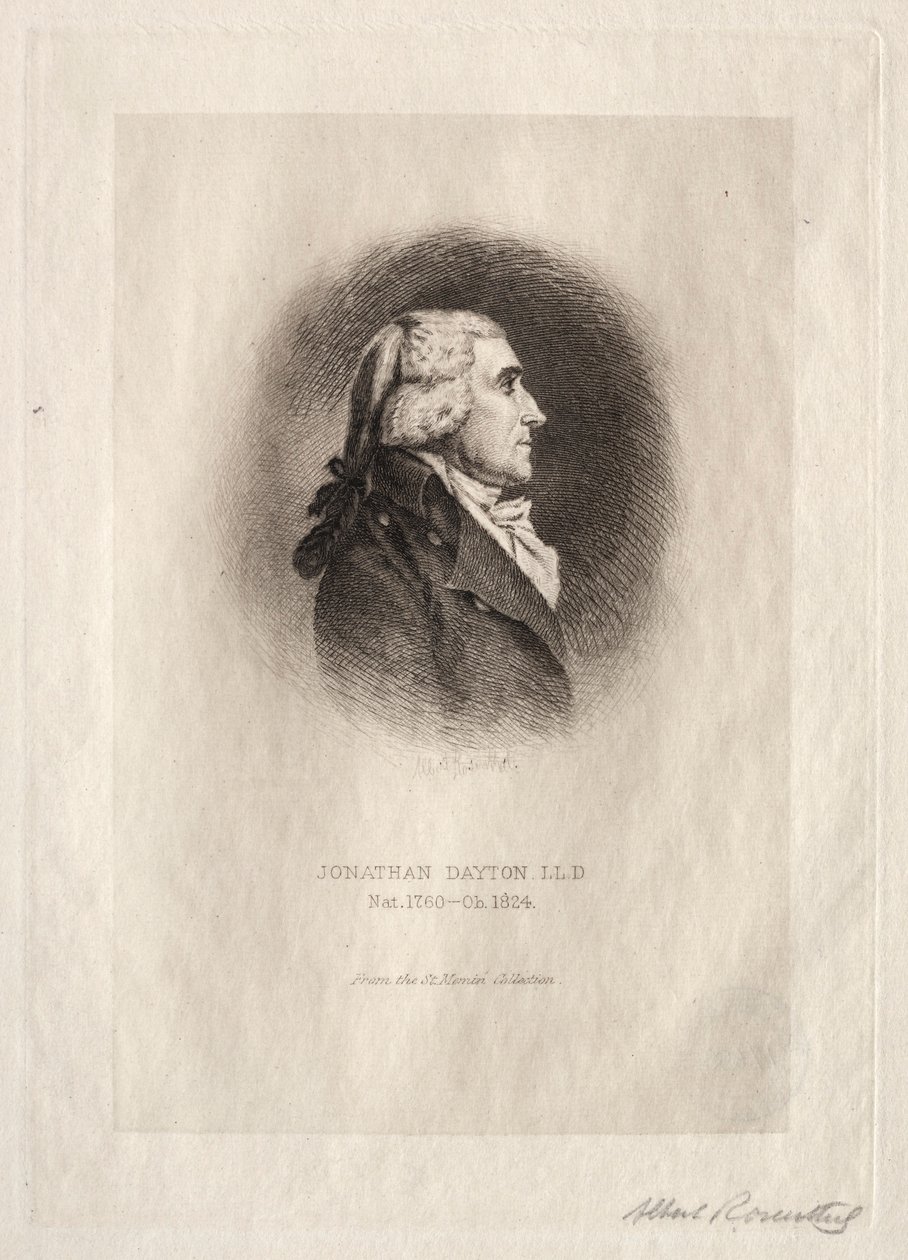 Jonathan Dayton autorstwa Albert Rosenthal