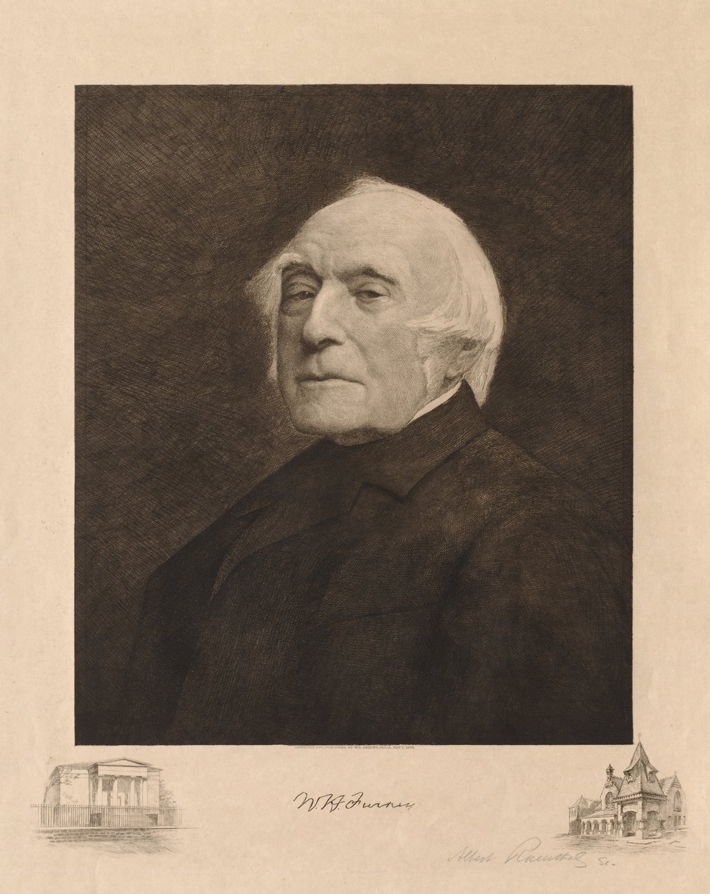 WH Furness autorstwa Albert Rosenthal