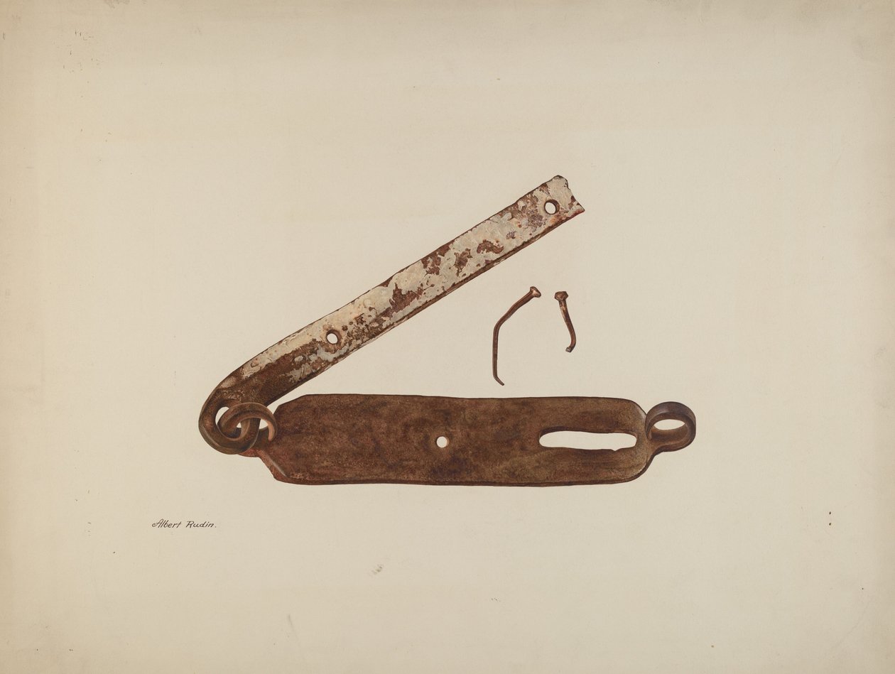 Klamka z drzwi "Kennedy Farm" autorstwa Albert Rudin