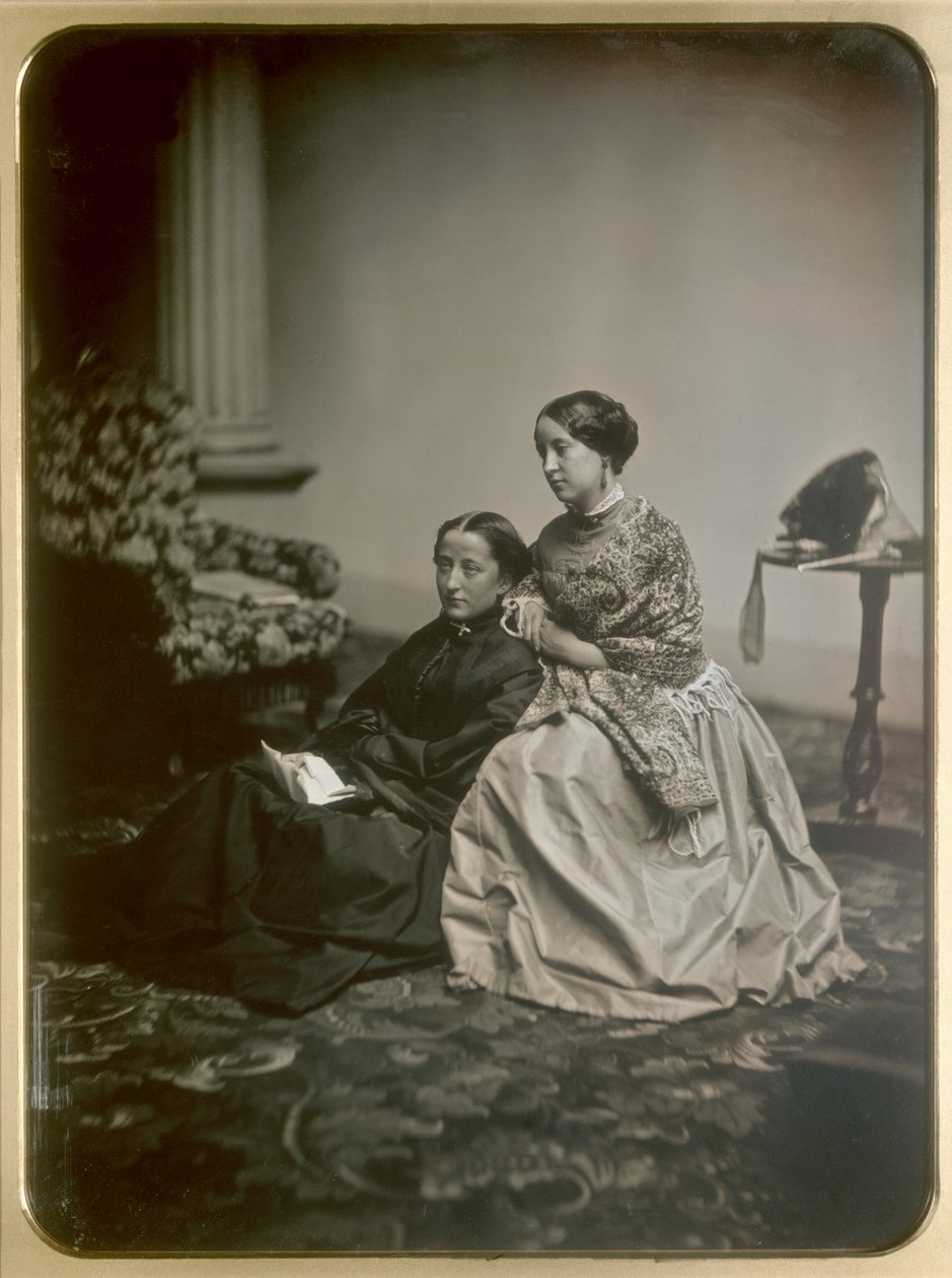 The Letter,c. 1850 (zdjęcie) autorstwa Albert Sands