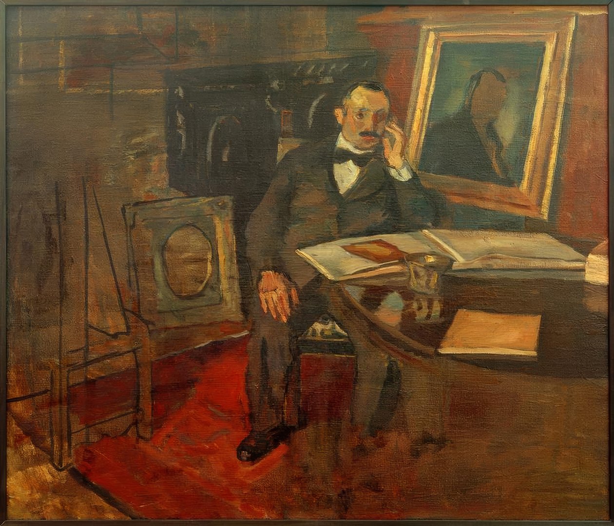 Portret Ludwiga Löba Pragera autorstwa Albert Weisgerber