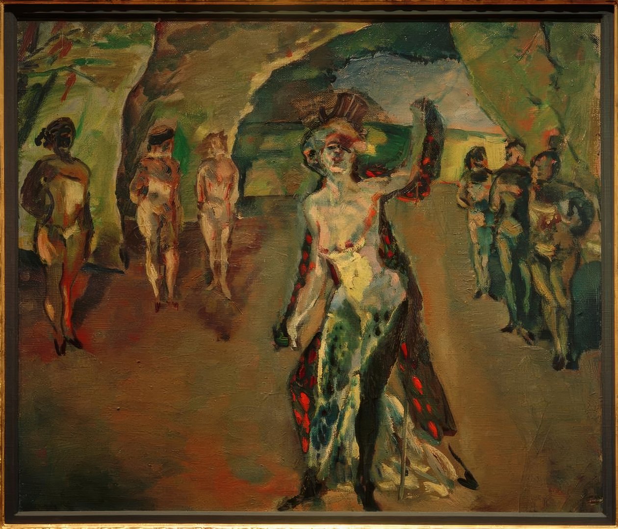 Piosenkarz autorstwa Albert Weisgerber