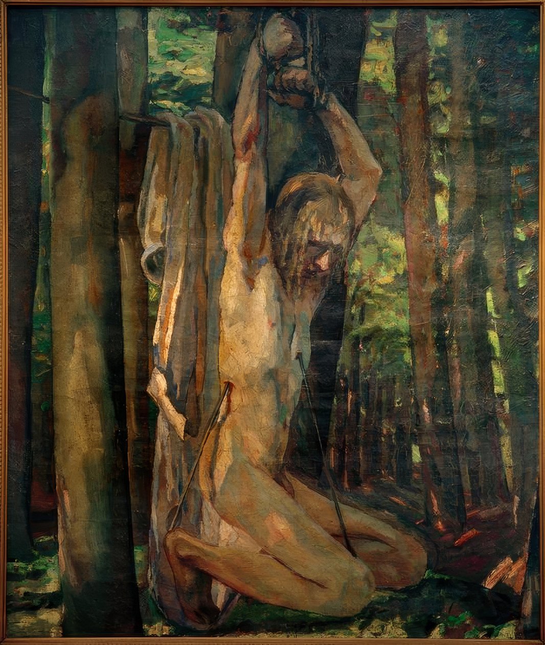 hl. Sebastiana autorstwa Albert Weisgerber