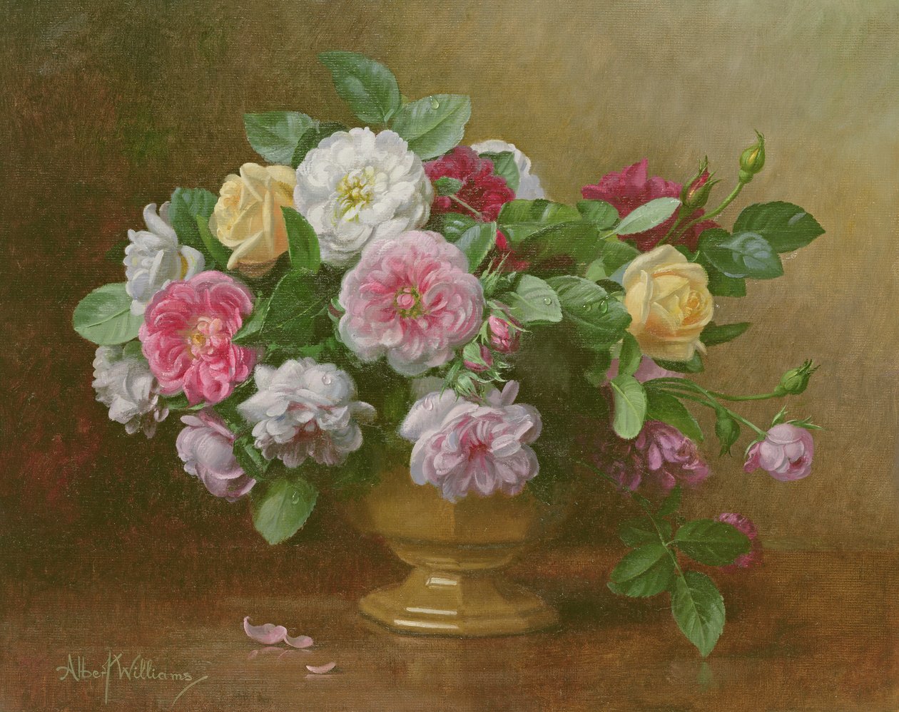 AB1192 Miska róż autorstwa Albert Williams