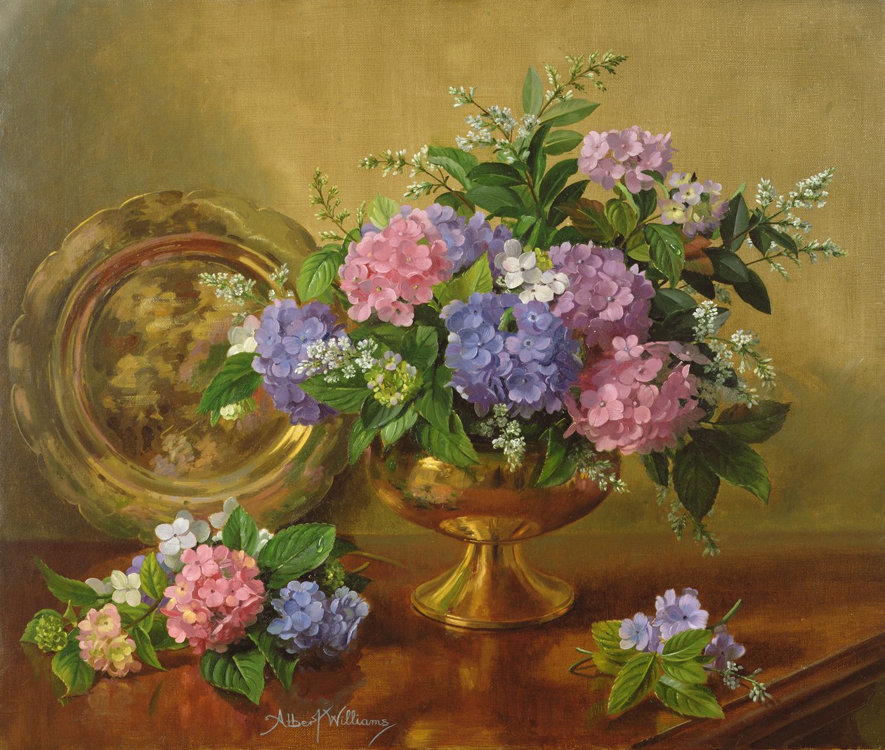 AB2112 Hortensje i Bzy autorstwa Albert Williams