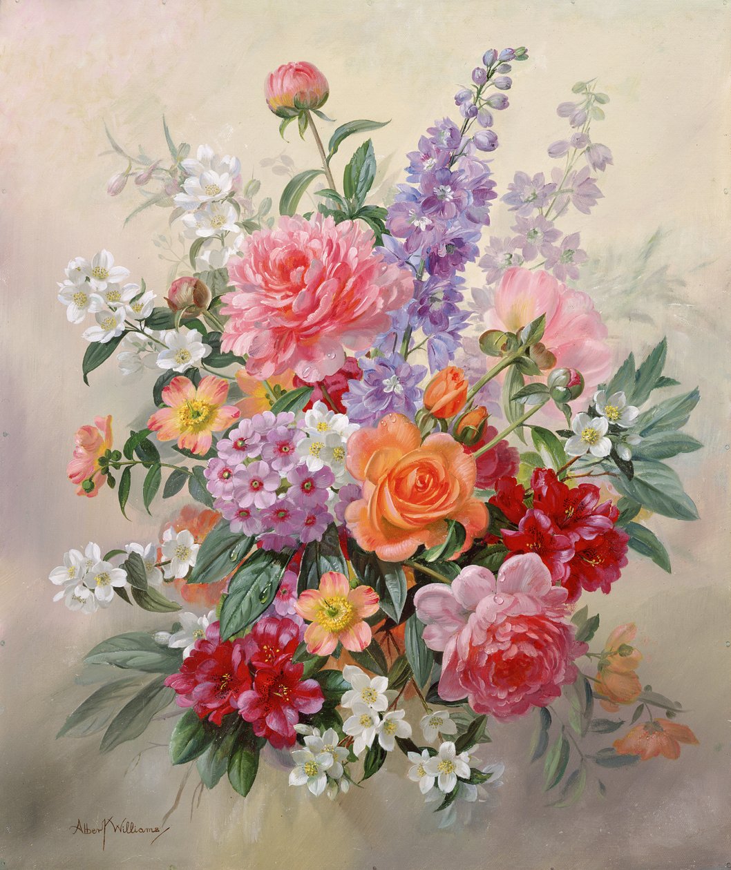 Letni bukiet autorstwa Albert Williams
