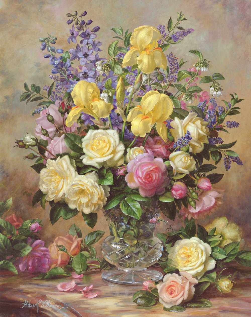 Kwiatowa Chwała Czerwca autorstwa Albert Williams