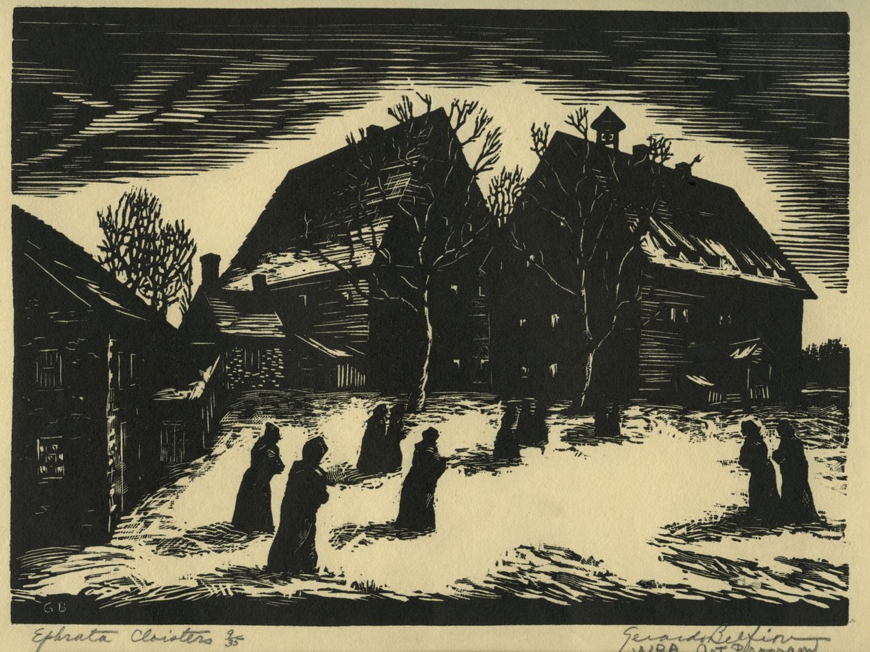 Krużganki Efraty autorstwa Albert Winslow Barker