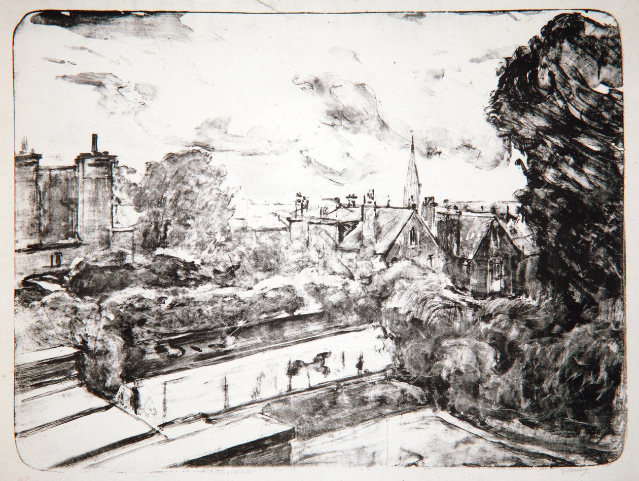 Hampstead, 1916 autorstwa Albert de Belleroche
