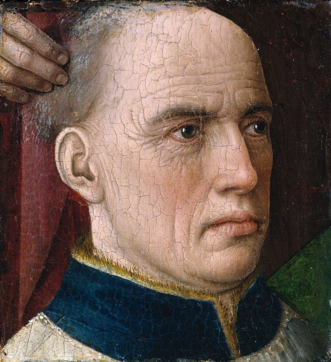 Głowa Darczyńcy, ca. 1460. autorstwa Albert van Ouwater