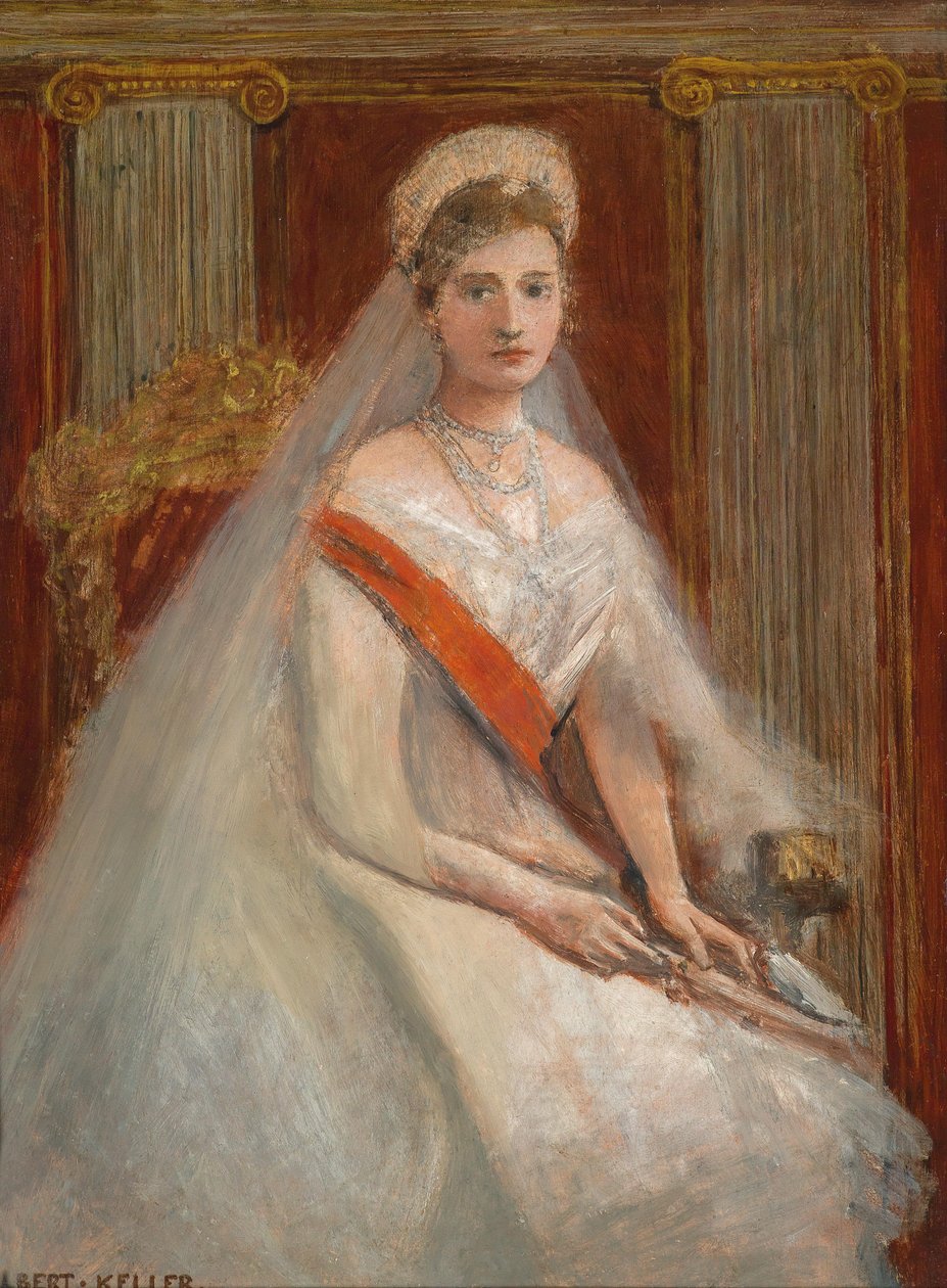 Bildnis Zarin Alexandra Fjordorovna autorstwa Albert von Keller