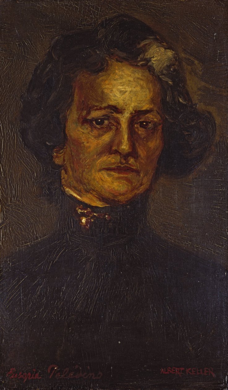 Eusapia Palladino autorstwa Albert von Keller