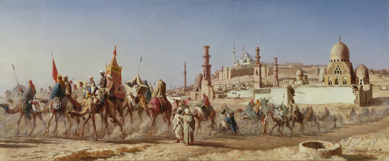 Karawana, 1872 autorstwa Alberto Bozzo